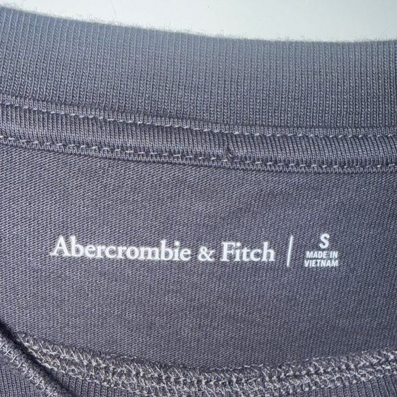 Abercrombie & Fitch Dark Grey T-Shirt Maxi Dress - Picture 5 of 6